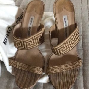 Manolo Blahnik! with grey dustbag